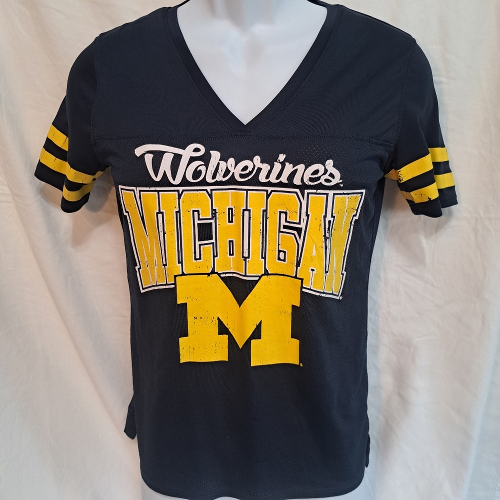 University of Michigan Wolverines Jersey T-Shirt, S